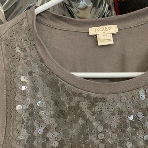 J Crew sparkle sleeveless top